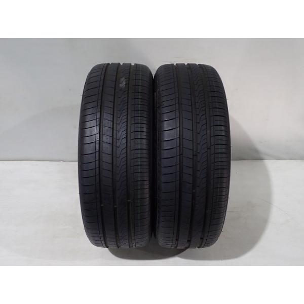 10%オフクーポン中古 215/60R16 サマータイヤ 2本セット ハンコック キナジーエコ2 1...