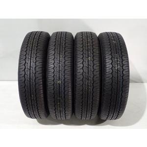 5/9〜15P10倍 中古 195/80R15 サマータイヤ 4本セット ダンロップ グラントレックAT20 15インチ 新車外し 195/80-15｜jms-resalegarage