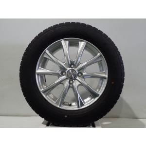 25〜31日P15倍 中古 195/65R16 スタッドレスタイヤ ホイール 4本セット グッドイヤー アイスナビ6 1660+40-4H100 ウェッズ ジョーカー 16インチ 195/65-16｜jms-resalegarage