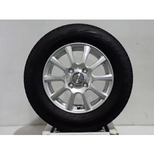 【5/1P15倍】中古 145/80R13 スタッドレスタイヤ ホイール 4本セット ブリヂストン ブリザックVRX2 1340+45-4H100 ウェッズ ジョーカー 13インチ 145/80-13｜jms-resalegarage