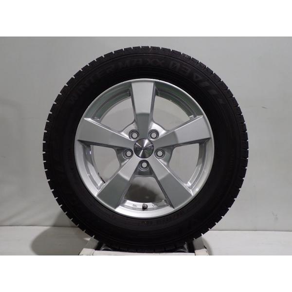 20%OFF 中古 185/65R15 スタッドレスタイヤ ホイール 4本セット ダンロップ ウイン...