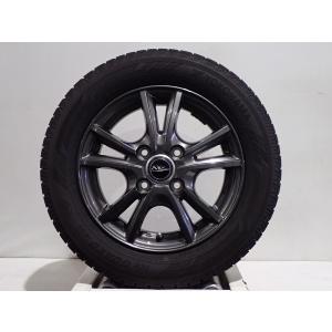 25〜31日P15倍 中古 155/65R13 スタッドレスタイヤ ホイール 4本セット ヨコハマ アイスガードIG60 1340+42-4H100 ウェッズ ニルバーナブリッツェン 13インチ｜jms-resalegarage