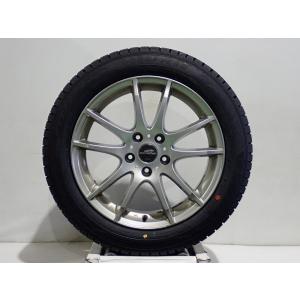 中古 205/55R17 スタッドレスタイヤホイール4本セット グッドイヤー アイスナビ8 1770+38-5H114.3 マルカサービス 17インチ 205/55-17｜jms-resalegarage