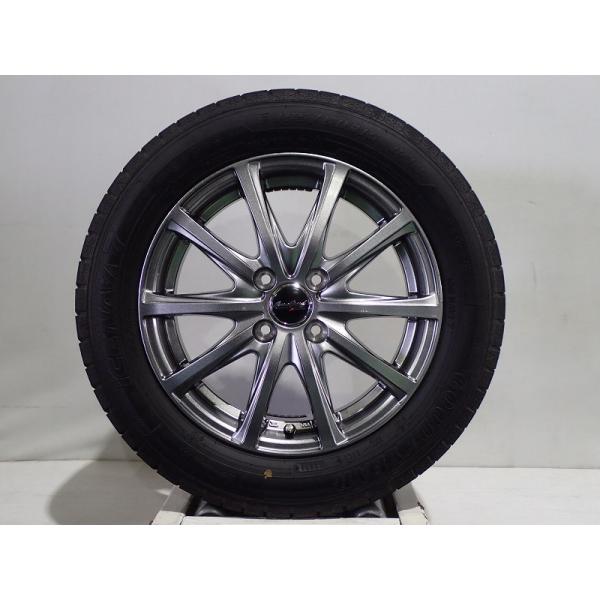 中古 185/60R15 スタッドレスタイヤホイール4本セット GY アイスナビ7 1555+50-...