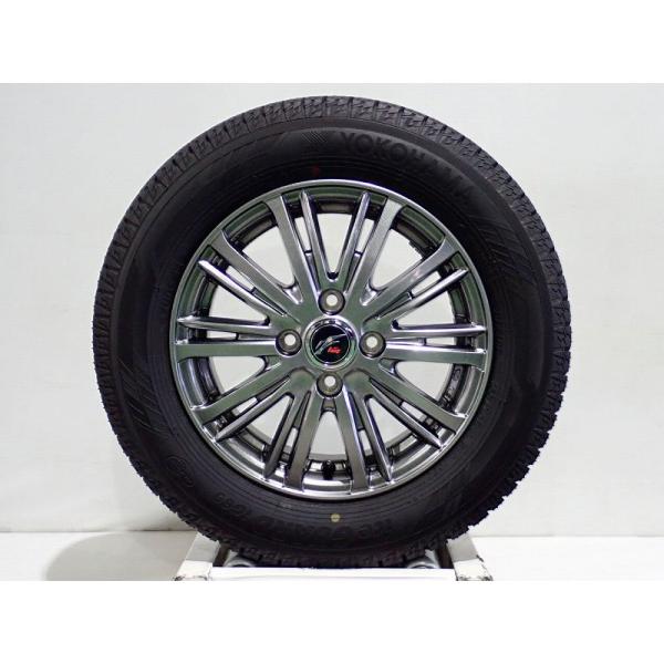 5/9〜15P15倍 中古 165/70R14 スタッドレスタイヤ ホイール 4本セット ヨコハマ ...