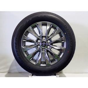 25〜31日P10倍 中古 265/55R20 サマータイヤホイール4本セット DL グラントレックPT5A 6H139.7 トヨタ 300系ランクル 20インチ 純正 ST 新車外し 265/55-20｜jms-resalegarage