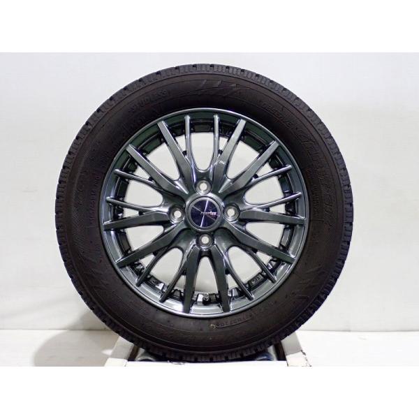 中古 165/65R14 スタッドレスタイヤ ホイール 4本セット トーヨー オブザーブガリットGI...