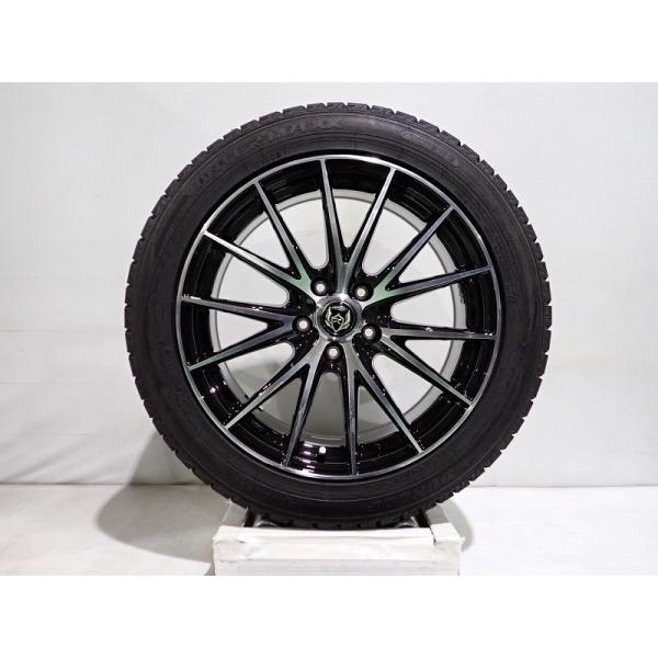 CP10%OFF中古 225/50R18 スタッドレスタイヤアルミ4本セット ダンロップ ウインター...