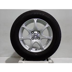 10%オフクーポン中古 175/70R14 スタッドレスタイヤ アルミ 4本セット ダンロップ ウインターマックスWM02 1455+38-4H100 マルカサービス 14インチ