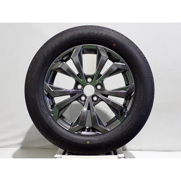 CP10%OFF中古 225/60R18 サマータイヤ アルミホイール 4本セット ダンロップ グラ...