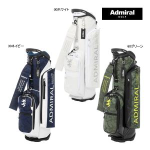 ♪【24年SSモデル】アドミラル ADMG4AC3 スタンドキャディバッグ ジャガード Admiral Golf SB CB