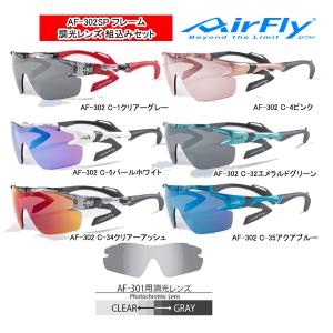 エアフライ（AirFly）（メンズ、レディース）サングラス AF-302 C-5SP