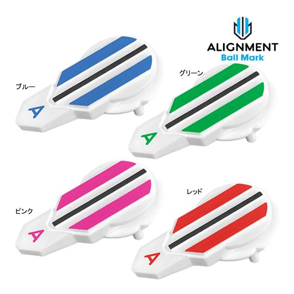 ALTA GREEN GOLF アライメントボールマーク ボールマーカー Alignment Bal...