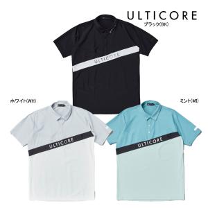 ■＊【2024 S/S】アルティコア ABM03A メンズ 半袖シャツ BRIDGESTONE GOLF ULTICORE BS ブリヂストンゴルフ 【4Dimotion Fit Split Raglan Sleeve】｜jngolf2010