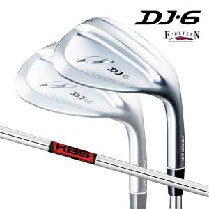 【特注】【23年モデル】 フォーティーン DJ-6 ウェッジ [KBS ツアーV] スチールシャフト FOURTEEN WEDGE KBS TOUR V｜jngolf2010