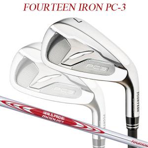 【特注】 フォーティーン PC-3 アイアン4本セット(#7~P) [N.S.プロ モーダス3 ツアー105] スチールシャフト FOURTEEN PC3 IRON SET PRO MODUS TOUR｜jngolf2010