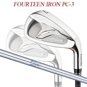 【特注】 フォーティーン PC-3 アイアン4本セット(#7~P) [N.S.プロ 950GH HT] スチールシャフト FOURTEEN PC3 IRON SET PRO｜jngolf2010