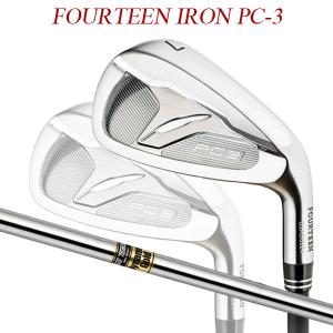 【特注】 フォーティーン PC-3 アイアン4本セット(#7~P) [ダイナミックゴールド] スチールシャフト FOURTEEN PC3 IRON SET Dynamic Gold｜jngolf2010