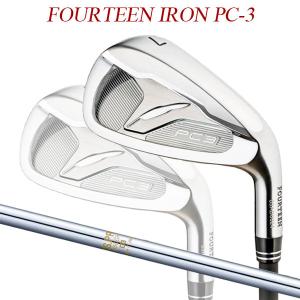 【特注】 フォーティーン PC-3 アイアン単品(#5,6) [N.S.プロ 850GH] スチールシャフト FOURTEEN PC3 IRON SET PRO｜jngolf2010