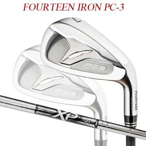 【特注】 フォーティーン PC-3 アイアン単品(#5,6) [XP95] スチールシャフト FOURTEEN PC3 IRON SET｜jngolf2010