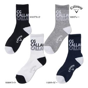 □【24年SSモデル】【レディース】キャロウェイ C24193208 ショートソックス Callaway｜jngolf2010