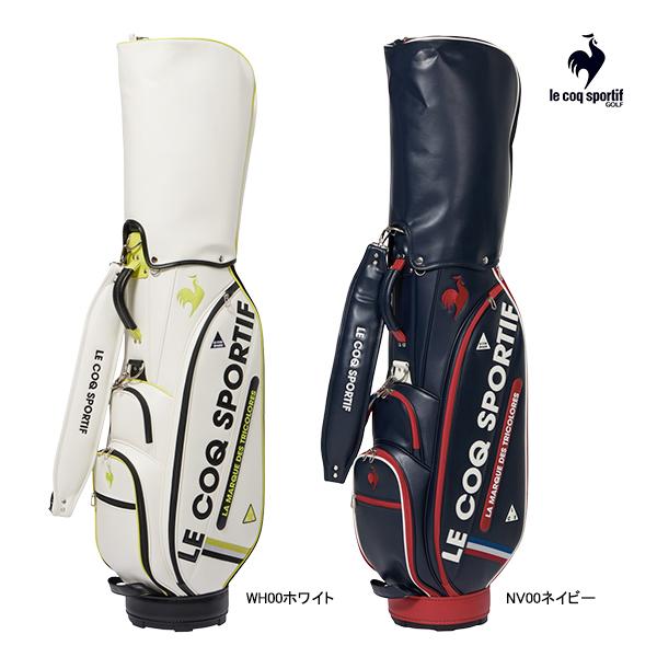 ルコックゴルフ 25年秋冬モデル 新作 レディース マットデザインキャディバッグ 8.5型 LG5F...