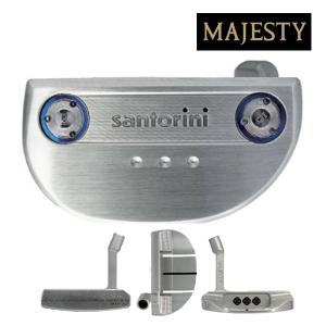 【23年モデル】マジェスティ サントリー二   マレット パター スチールシャフト MAJESTY santorini MALLET PUTTER｜jngolf2010