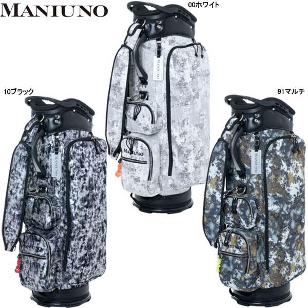 マニウノ ゴルフ カート キャディバッグ MUMG2AC1 MANIUNO GOLF ホワイト ブラ...