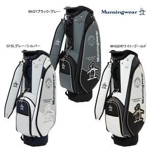 マンシングウェア ゴルフ 26年秋冬モデル 新作 メンズ 9.0型アクティブキャディバッグ 軽量 MG6FCB02M Munsingwear カート CB デサント DESCENTE