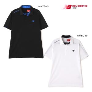 ♪【2024 S/S】ニューバランス メンズ 半袖 カラーシャツ 012-4168008 S/SLEEVE COLLAR SHIRT WORLD new balance｜jngolf2010