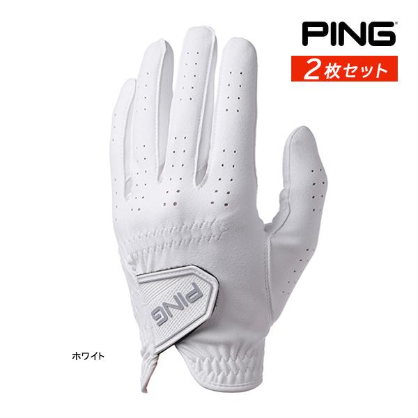 2枚セット ピン ゴルフ 26年春夏モデル 新作 メンズ オールウェザーグローブ GL-U2601 ...