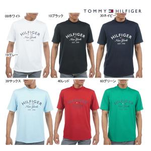 ■【2023 S/S】トミーヒルフィガー ゴルフ メンズ アーチロゴ モックネックシャツ THMA318 (Men's) TOMMY HILFIGER GOLF｜jngolf2010