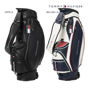 トミーヒルフィガー 25年秋冬モデル 新作 ゴルフ キャスター キャディバッグ THMG5FC2 ユースフル TOMMY HILFIGER GOLF CB タイヤ コロコロ 10PT ASR