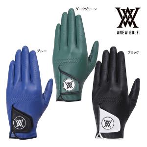 ♪【23年モデル】アニューゴルフ AGDUMGV01 アニューメンズレフトソフトグリップグローブ（左手） ANEW GOLF ANEW MENS Left Soft Grip Glove｜jngolf2010