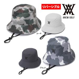 ♪【23年モデル】アニューゴルフ AGDUUCP43 ユニセックスグラフィックリバーシブルバケットハット ANEW GOLF GRAPHIC REVERSIBLE BUCKET HAT｜jngolf2010