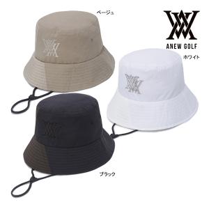 ♪【24年モデル】アニューゴルフ AGEUUCP43 ブロッキングハット(ユニセックス) ANEW GOLF (U) BLOCKING HAT｜jngolf2010