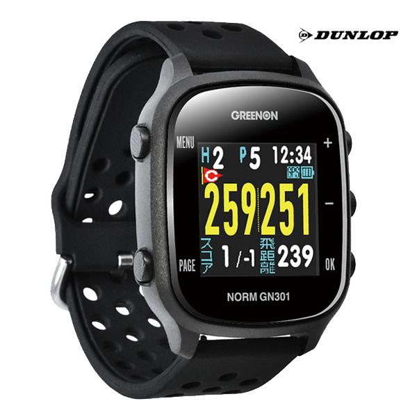 ダンロップ ゴルフ グリーンオン ザ・ゴルフウオッチ ノルム GGF-M0005 GOLF DUNL...