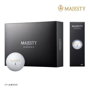 【23年モデル】マジェスティ ゴルフ ボール BL3324 マジェスティ プラチナム エックス MAJESTY PLATINUM X MAJESTY GOLF｜jngolf2010