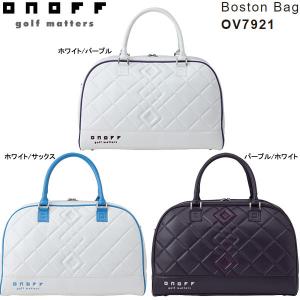 【22年継続モデル】【レディース】オノフ ボストンバッグ OV7921 (Lady's) Boston Bag ONOFF｜jngolf2010