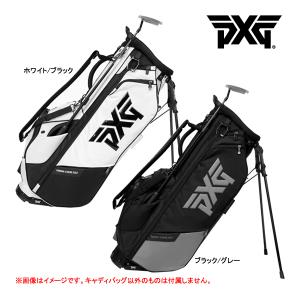 PXG キャディバッグ デラックス ハイブリッド スタンドバッグ ホワイト