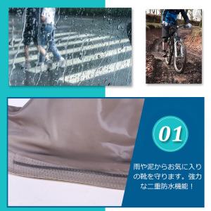 シューズカバー 防水 レインシューズカバー 雨...の詳細画像3