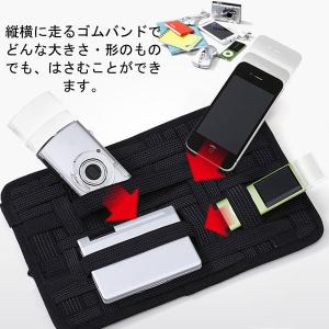 ゴムベルト式バッグインバッグ アクセサリー 固...の詳細画像4