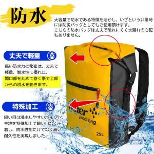 防水バッグ ビーチバッグ 防水リュック ウォー...の詳細画像3