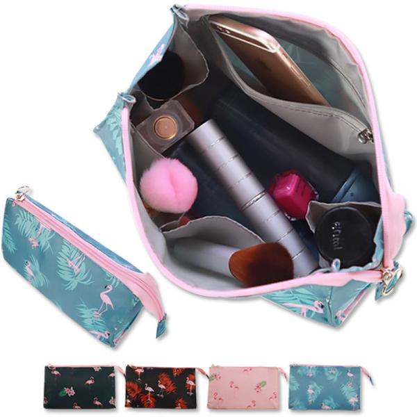 特価セール 化粧ポーチ バッグインバッグ コスメポーチ メイクポーチ メイクケース ネコポス送料無料...