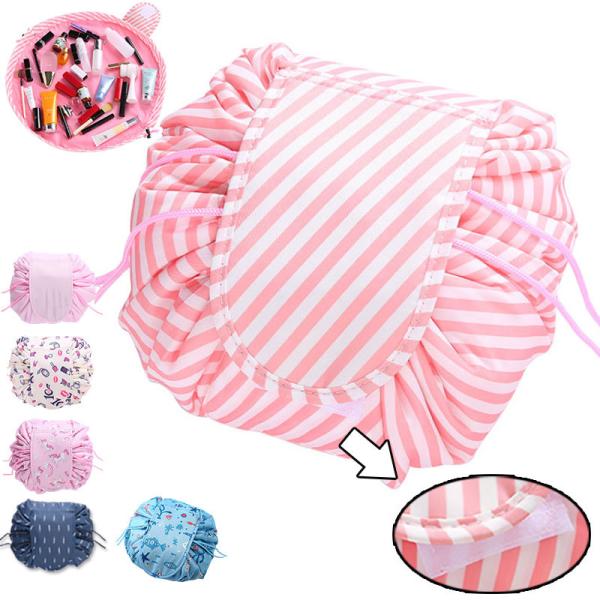 特価セール 化粧ポーチ 巾着型コスメポーチ ポーチ メイク収納 巾着バッグ マジック レディース 小...