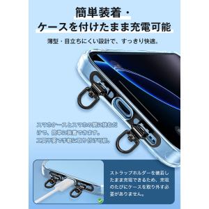 スマホケース用 ステンレス製ストラップホルダー...の詳細画像5