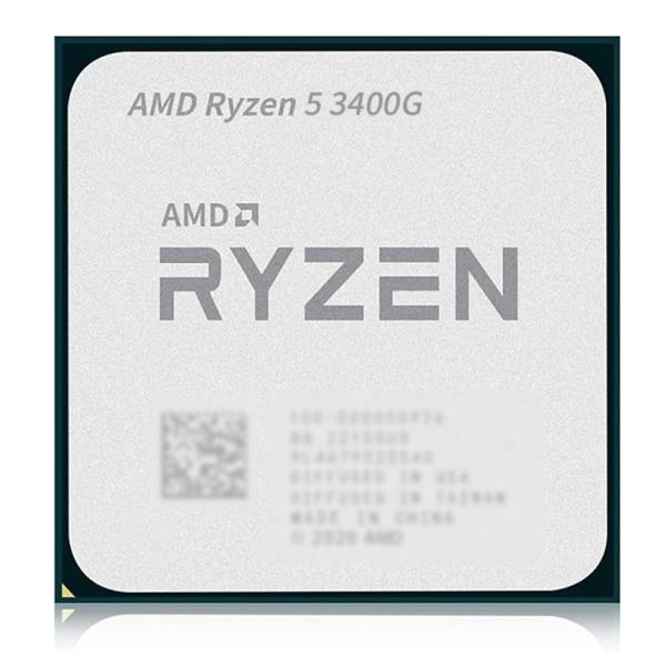 AMD CPU Ryzen5 3400G AM4 4コア 8スレッド 3.7GHz TDP 65W ...