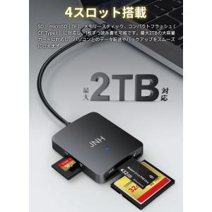 JNH 4in1カードリーダー USB 3.2...の詳細画像2