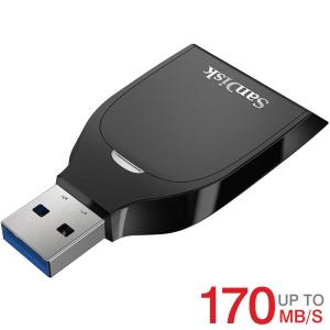 SD UHS-I カードリーダー 超高速170MB/s USB3.0 SanDisk サンディスク SDHC/SDXC対応 SDDR-C531-GNANN 翌日配達対応 海外パッケージ 衝撃セール 送料無料