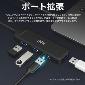 JNH 5Gbps高速転送 USBハブ USB...の詳細画像3